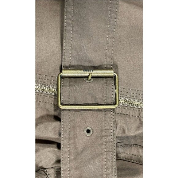 Burberry Brit Women’s Brown Motto Belted Jacket, Size 4 - Picture 9 of 9